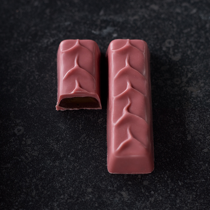 The Ruby: Muscovado caramel / rose and lychee